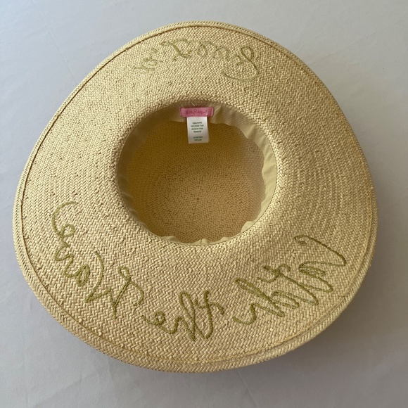 LILLY PULITZER GODDESS SUN HAT NWOT - Picture 6 of 12